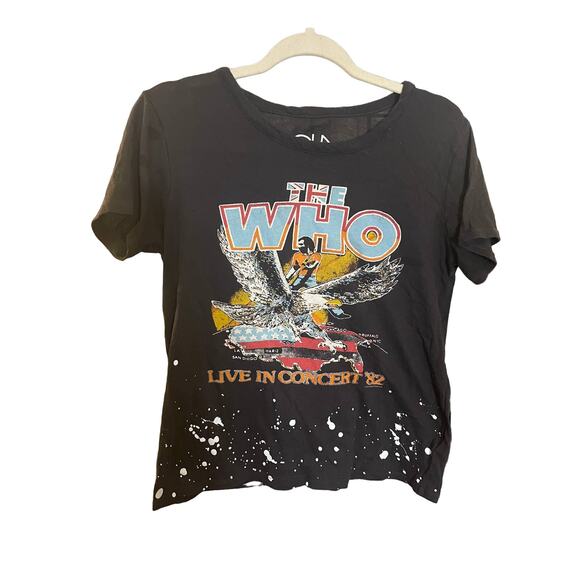 Chaser The Who Live In Concert T Shirt Women's Sz Small - Picture 1 of 6
